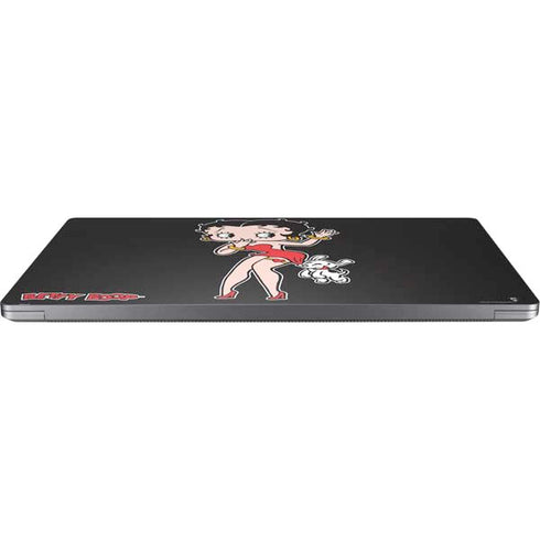 Betty Boop With Puppy Universal Laptop 16in (13 x 9.4in) Skin